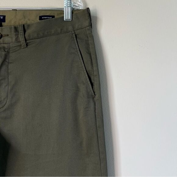 J. Crew Flex Straight Chino Tarnished Metal Men's Casual Office Pants SZ 34x32 - Picture 5 of 16